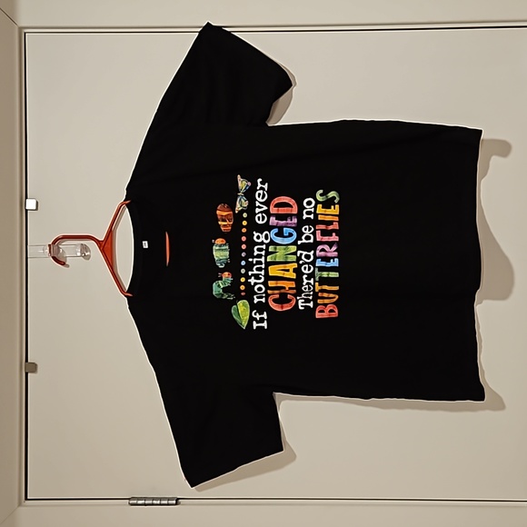 Eric Carle The Very Hungry Caterpillar inspo graphic tee Uplifting unisex 2XL - Picture 1 of 8